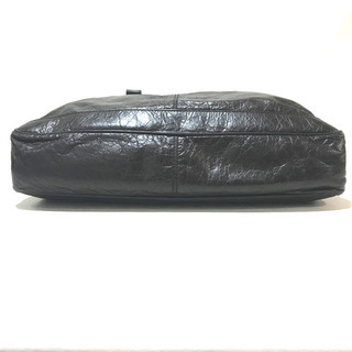 BALENCIAGA バレンシアガ 272405 ビジネスバッグ ミニフォルダー ビジネスバッグ レザー ダークブラウン メンズの画像