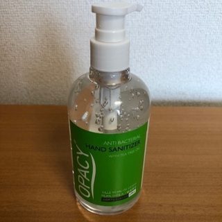 アルコールジェル　オパシー　アンチバクテリア