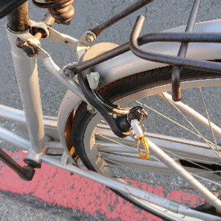 26インチ自転車(ママチャリ) 三段ギアとライト付きの画像