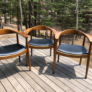 終了】ハンス・ウェグナーThe Chairのリブロダクト品3脚