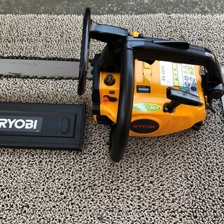 リョービ　エンジンチェーンソーES 3035 楽天市場】京セラ リョービ RYOBI エンジンチェーンソー350mm ES