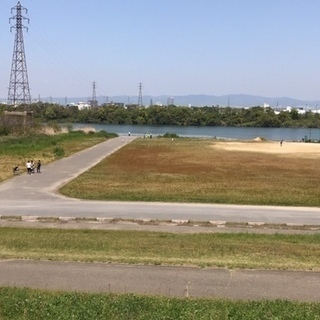 よどがわ河川敷ランニング／ウォーキングステーションです！