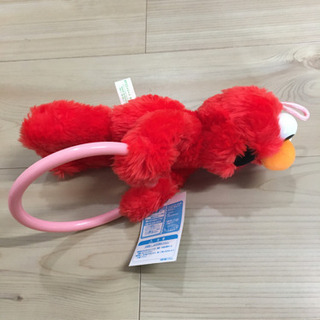 新品未使用　セサミストリート　タオルハンガーの画像