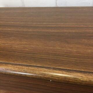 木目中古ピアノ椅子（座面66×32）高さ調節無しの画像