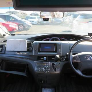 エスティマアエラス/令和4年5月/純正HDDナビ/地デジ/CD/DVD/Bカメラ/Wサンルーフ/フリップダウン/両側パワスラ/スマートキー/レザーシートの画像