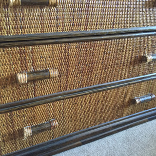 籐チェストの画像