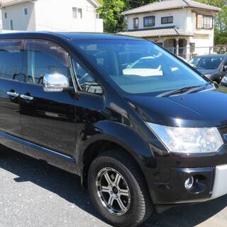 デリカD5Gパワー/中期型/令和2年12月/アルパインナビ/地デジ/DVD/CD/Bカメラ/アルパインフリップ/左後ろパワスラ/F席ヒーター/パワーシートの画像