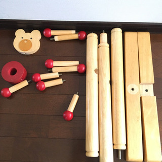 くまさんハンガーラックの画像