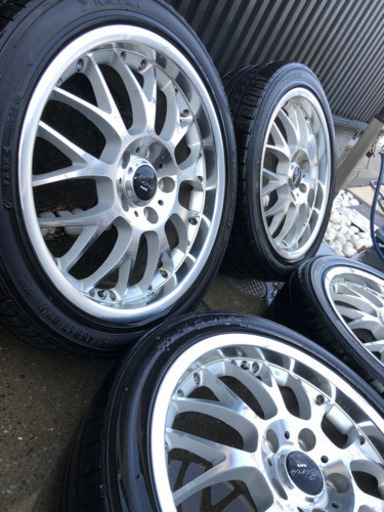 購入者様決定してます❗️レイズ　17インチアルミ　4本セット❗️