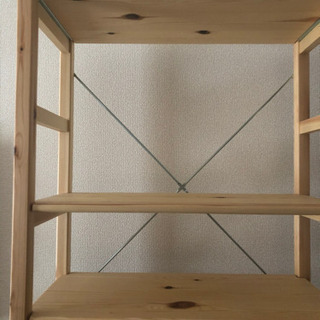 無印良品　パイン材　ユニットシェルフ★直接引き取り優先の画像
