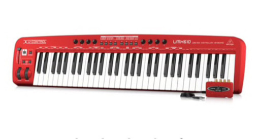 ベリンガー UMX610 MIDIキーボード ほぼ未使用品