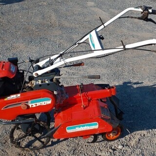 鹿児島発　クボタ　6.2馬力　ガソリンエンジン管理機TS700W　二輪ラグタイヤの画像