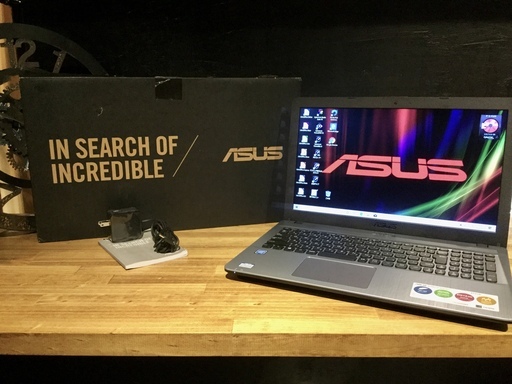売却済み。ご覧頂きありがとうございました。元箱付き！2018年製！一宮でWindows10搭載機！ASUS シンプルボディ 15.6インチ モバイルPC Intel Celeron RAM4GB/HDD1TB】一宮市のパソコン屋 Mr.Carnival（ミスカニ）です！パソコン修理・中古パソコンの販売【クレカ&PayPay&メルペイ使えます！】店頭在庫PCのご紹介です！受け渡しは店舗にて(^^)/【ASUS　ノートPC　 ノートパソコン】