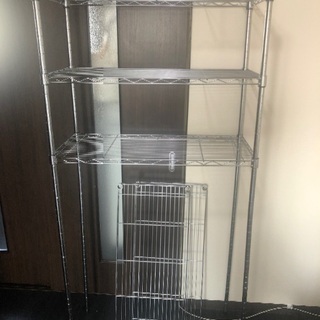 スチールラック5段　Ｗ745×Ｄ345×Ｈ155(未使用.美品)の画像