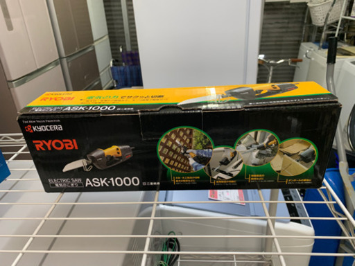 ★新品未使用 美品 RYOBI リョービ 電気のこぎり ASK-1000