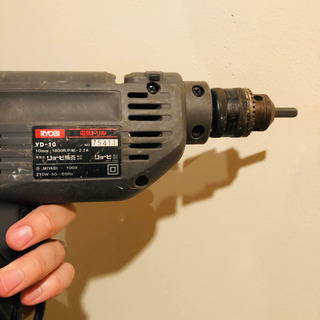 電動工具　電気ドリル　ドライバー　2点セットの画像