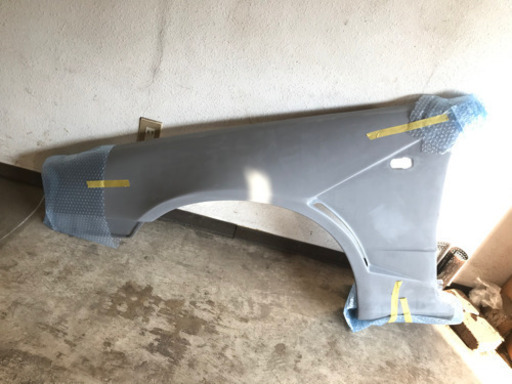 R34 フロント35mmワイドフェンダー