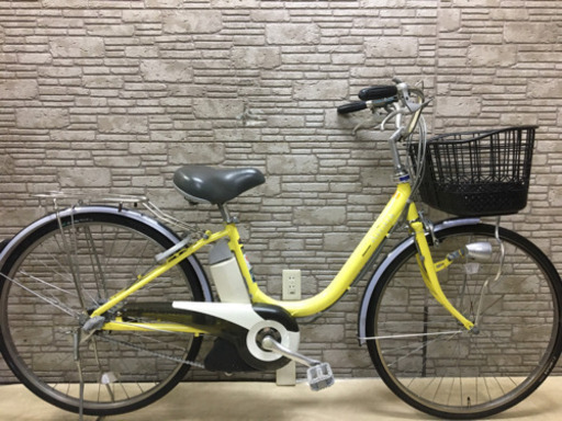 新生活応援SALE  東京23区配達無料　ブリヂストン　アシスタ　4Ah リチウム 電動自転車☆中古自転車★☆★26インチ