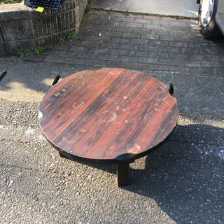 折りたたみ円卓(お話中)の画像