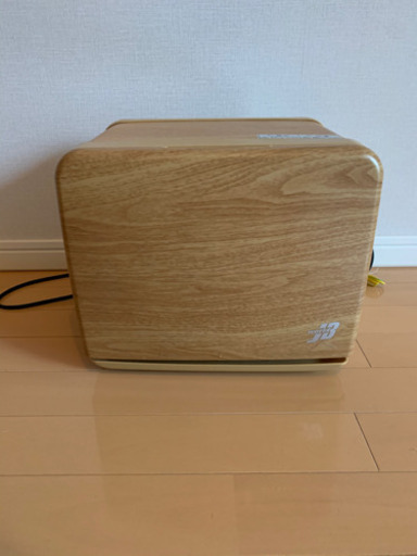 タオルウォーマー C-080 (前開き) 全8色 木目ナチュラルブラウン 8L