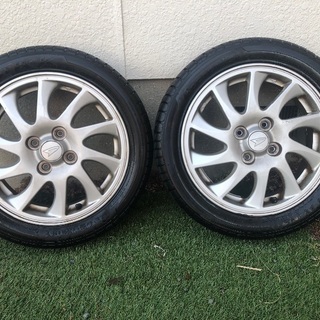 165/55R15タイヤホイールセット2本