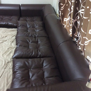 ローソファ brown 
