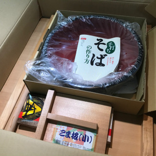 GH【店舗同時販売中】そば打ち5点セット＋そば打ちの本(おまけ)の画像