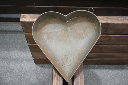 イギリスアンティーク　ハートのケーキ型