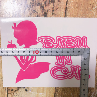 ベイビーインカー　ステッカーの画像