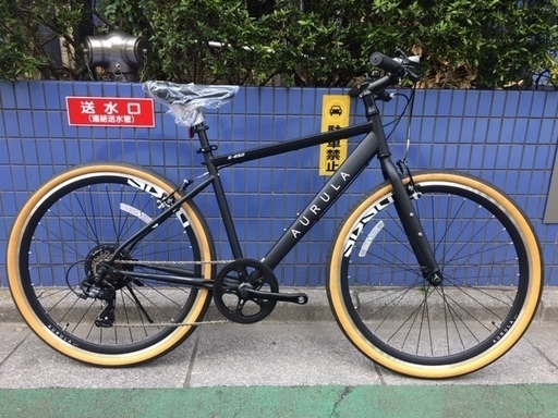 【アウトレット・クロスバイク】マルキン　AURULA　マットブラック　現品限り