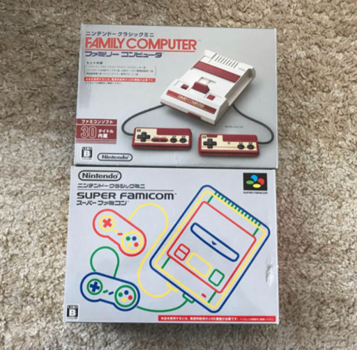 スーパーファミコンミニ、ファミコンミニ