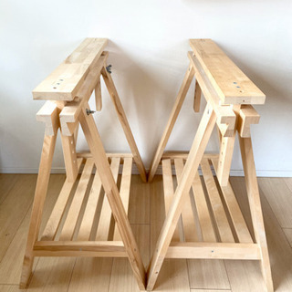 ※2脚セット：IKEA 架台(脚) FINNVARD フィンヴァルドの画像
