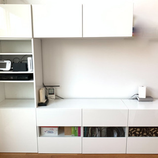 【値下げ‼️ 】IKEA BESTÅ /ベストー 壁面シェルフユニットセット