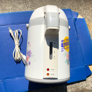 電気ポット　未使用品ですの画像