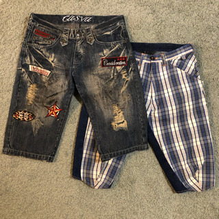 【セット価格・値引き】★デニムデザインショートパンツ★