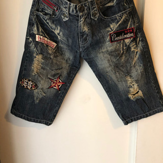 【セット価格・値引き】★デニムデザインショートパンツ★の画像