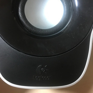 logicoolロジクールスピーカー　USBスピーカー　白の画像