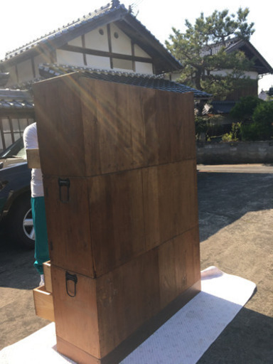 木製、アンティーク家具　箪笥　※配達可能