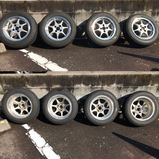 エンケイ　ホイール　スタッドレス　14インチ　6J pcd100