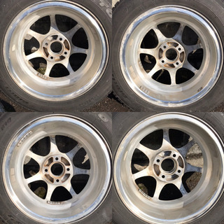 エンケイ　ホイール　スタッドレス　14インチ　6J pcd100の画像