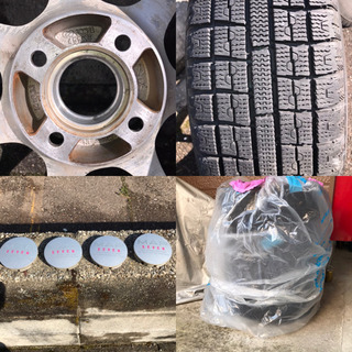 エンケイ　ホイール　スタッドレス　14インチ　6J pcd100の画像