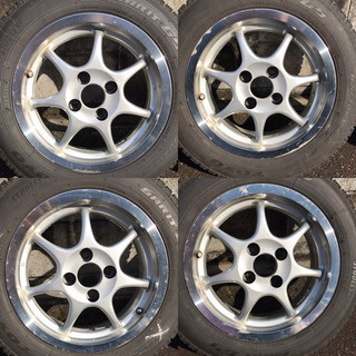 エンケイ　ホイール　スタッドレス　14インチ　6J pcd100の画像