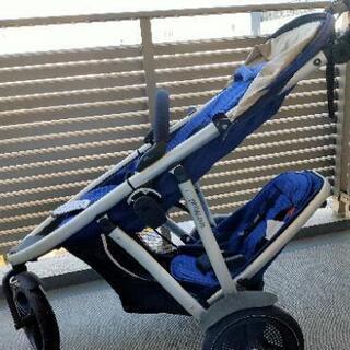 【再々々値下げ】★中古品★フィルアンドテッズ（phil&teds）Vibe3　二人乗りベビーカー　双子用ベビーカー　3輪バギー　3輪ベビーカー★