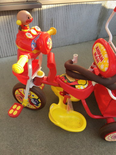 三輪車★アンパンマンDX！全部揃ってます。美品