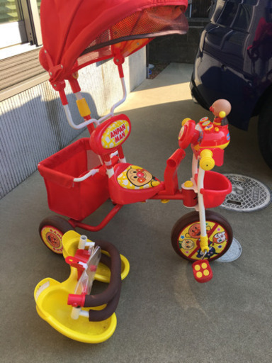 三輪車★アンパンマンDX！全部揃ってます。美品