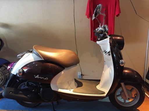 ビーノFIモデル インジェクション 人気のブラウンSA37J 登録、整備代込みの価格