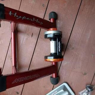 未使用品　ミノウラ　自転車ローラー台の画像