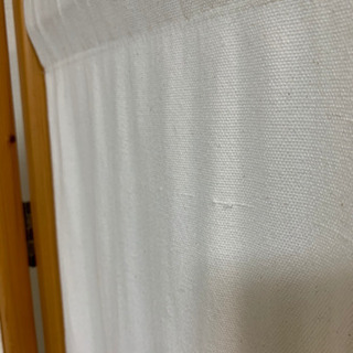 木製・帆布のパーテーション 衝立の画像