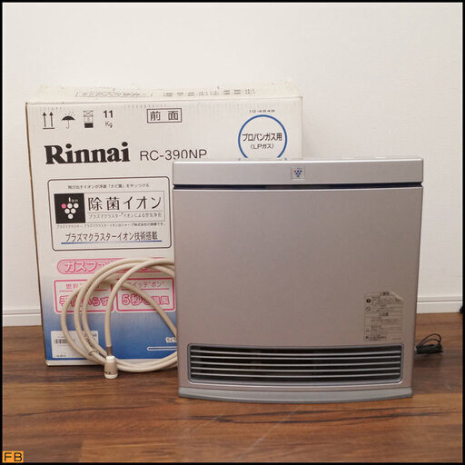 ガスファンヒーター　リンナイ　RC-390NP　都市ガス仕様
