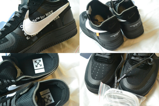未使用/新古品/限定■ナイキxオフホワイト/エアフォース1ロー■NIKE x OFF-WHITE/The 10/Air Force 1 Low■27.5cm■③